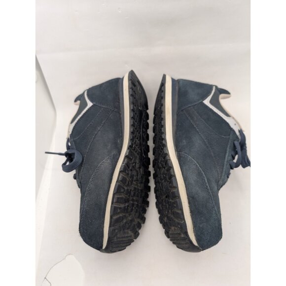 Reebok Athletic Safety Shoe Suede blue tone Women's Size 7.5 Mens 5.5 READ - Picture 2 of 16